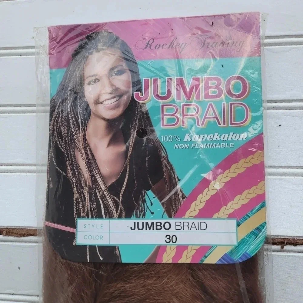 Rockey Trading Jumbo Braid 100% Kanekalon Hair Color # 30